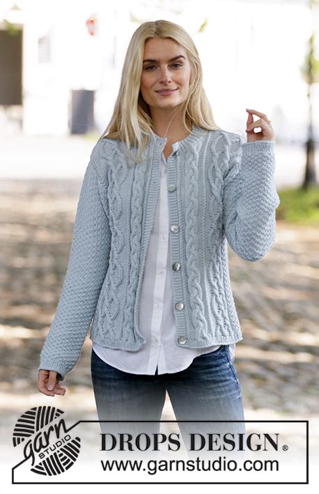 Winter Delight Jacket Drops 205 6 Modèles Tricot Gratuits De Drops