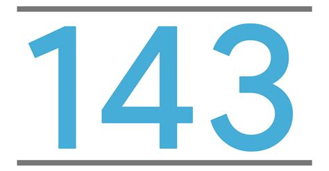 O Que Segnifica 143 - EDUKITA