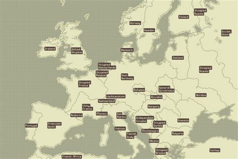 Made a papers please style map of Europe and someone asked for a ...