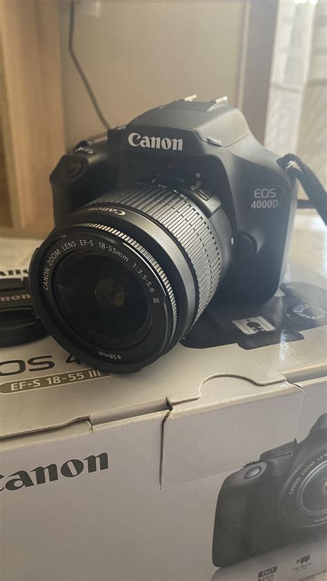 Canon DSLR Φωτογραφική μηχανή EOS 4000D EF-S 18-55 III Kit ...
