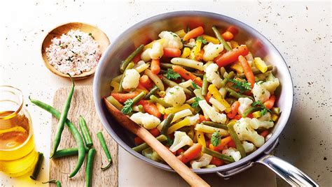 Poêlée cuisinée de légumes assortis surgelés Maison Thiriet