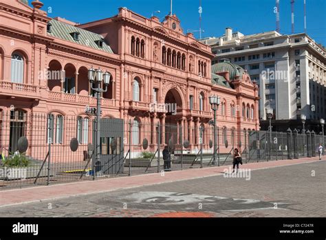 Casa Rosada Pink House Presidential Palace Hi Res Stock Photography And