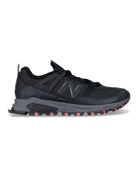 New Balance Leather Sneakers in Black for Men - Lyst