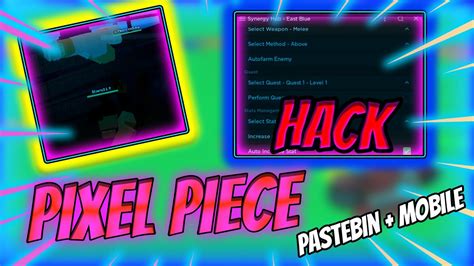 Pixel Piece Script PASTEBIN 2023 Auto Kill Insta Quest TP All