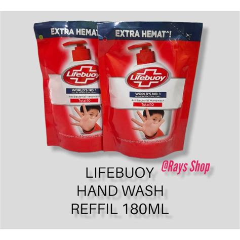 Jual Lifebuoy Handwash Sabun Cuci Tangan 180ml Shopee Indonesia