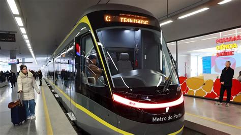 Extensão da Linha Amarela do metro em Gaia inaugurada na 6ª Portugal