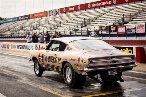 Nitro Burning Nostalgia Drag Racing And Wheel Stands At Historic