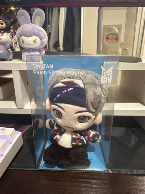 Wts Bts Tinytan Plush Sitting Magnet V Taehyung Hobbies Toys Toys