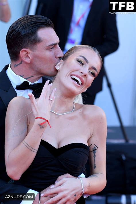 Sophie Codegoni Sexy Seen Flaunting Her Hot Figure On The Red Carpet At The Venice International