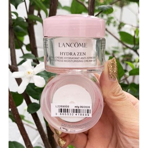 Lancome Hydra Zen Anti Stress Moisturising Cream Gel 15ml Shopee