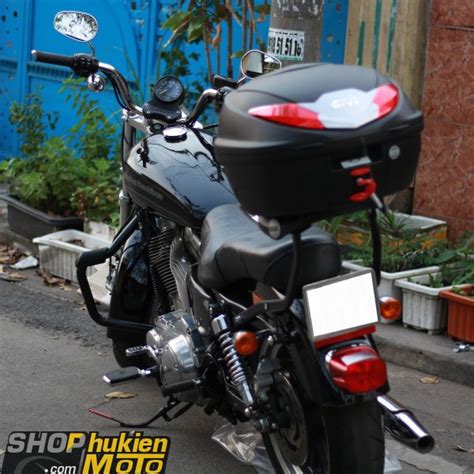 Xe Harley Davidson Sportster 883 Lên Thùng Sau Givi B360N Phụ kiện