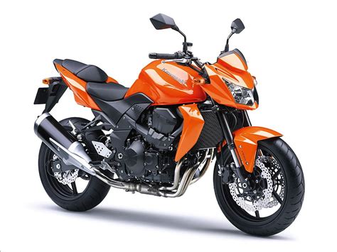 HD Wallpaper Orange And Black Naked Motorcycle Kawasaki Z750 Vehicle