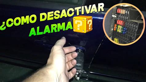 Como Quitar El Alarma De Un Carro