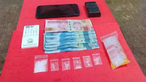 Polisi Tangkap Pengedar 2 05 Gram Sabu Di Bangka Tengah