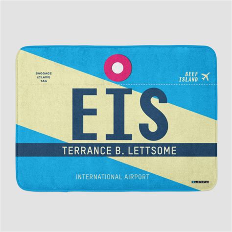 EIS - Terrance B. Lettsome Airport - British Virgin Islands - Bath rug