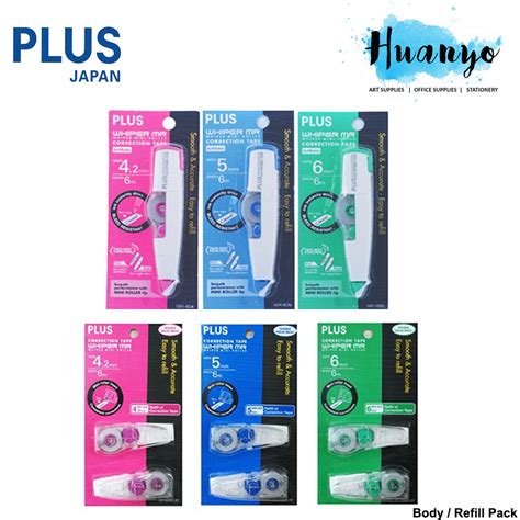 Plus Whiper Mr Series Refillable Correction Tape Refill Pack Mm