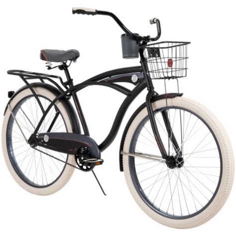 Huffy Men's Deluxe Cruiser Bike - Matte Black, 26 in - Harris Teeter