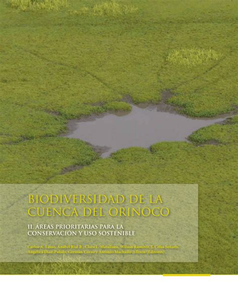 Biodiversidad De La Cuenca Del Orinoco