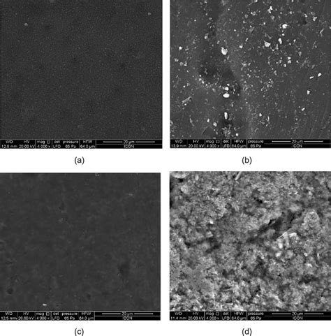 Scanning Electron Microscopy images of unused and used membranes ... 
