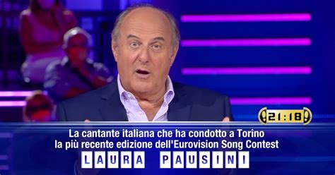 Caduta Libera Gerry Scotti A Canale Non Si Poteva Dire La Parola