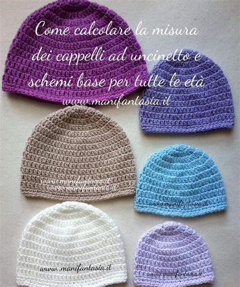 Come Calcolare Le Misure Dei Cappelli Ad Uncinetto Manifantasia