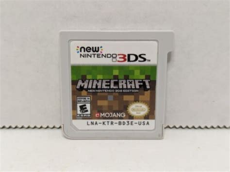 Minecraft New Nintendo 3ds Edition New Nintendo 3ds 2017 Cart Only Tested 45496904517 Ebay