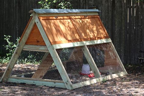 15 Creative Modern A Frame Chicken Coop Designs