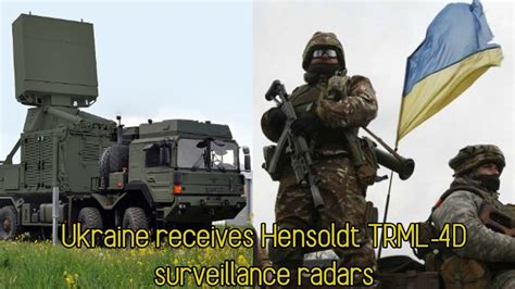 Ukraine To Receive Six Additional TRML 4D Radars YouTube