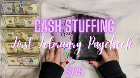 Cash Envelope Stuffing Weekly Spending Sinking Funds Savings