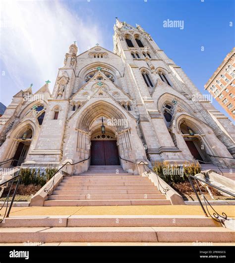 Sunny View Of The St Francis Xavier College Church At St Louis