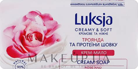Luksja Cream Soap Rose And Silk Protein - Крем-мыло "Роза и протеины ...