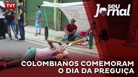 Colombianos comemoram o dia da preguiça YouTube