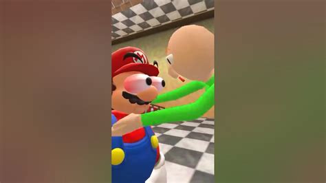 Smg4 Mario Doesnt Like Baldis Basics Youtube