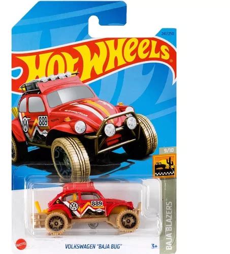 Carrinho Hot Wheels Volkswagen Baja Bug Fusca T Hunt C4982 MercadoLivre