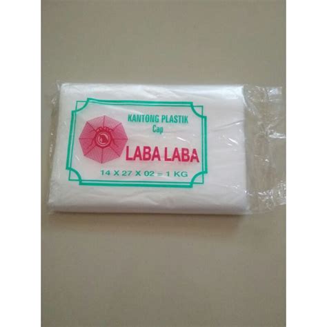 Jual Plastik HD 1 Kg Laba Laba Plastik Buram Butek 14x27 Shopee