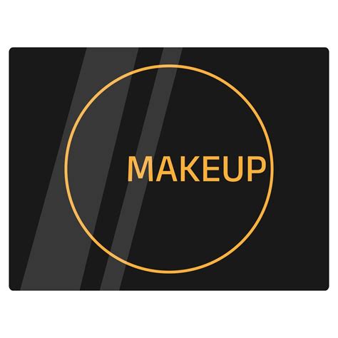 Make Up Color Eyeshadow Palette Closed Makeup Eye Shadow Kit Container