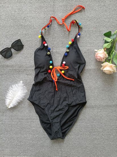 China Printed Buttons One Piece Women High Waist Bikini Swimsuit China Bikini And Swimwear Price