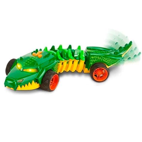 Hot Wheels Road Rippers Verde Crocodilo DoRéMi Brinquedos