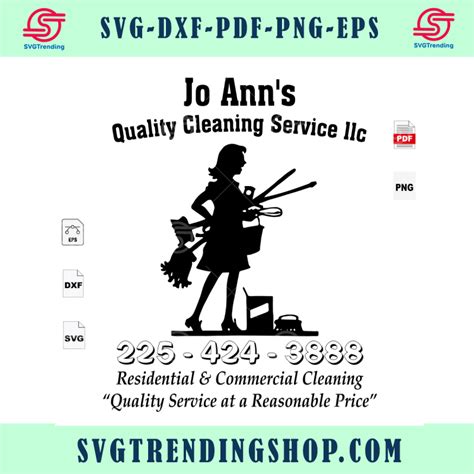 Quality Cleaning Service Logo Cleaning Service Logo Woman Woman Svg