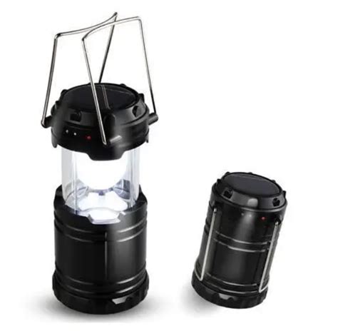 Мощный Кемпинговый Фонарь Лампа MH-5800T LED Светильник с Солнечной ...