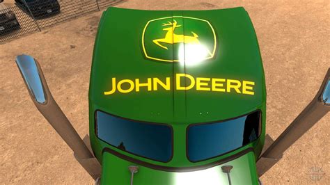 Kenworth W900 John Deere Skin Para American Truck Simulator