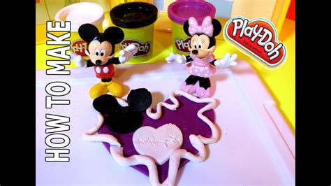 Minnie Mouse How To Make Play Doh Valentines T Mickey Mouse Video