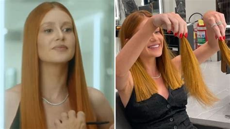 Ué Marina Ruy Barbosa se irrita críticas após cortar cabelo Amam