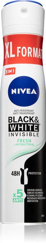 Nivea Black White Invisible Fresh Antibacterial Antitranspirant