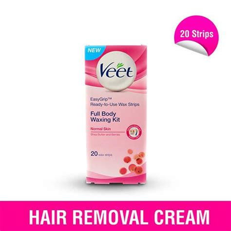 Buy Veet Full Body Waxing Kit Normal Skin Online At Best Price Of Rs