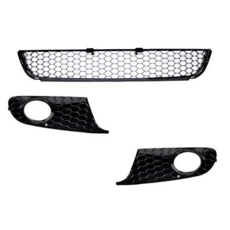 X Grilles De Pare Chocs Adaptables Sur Volkswagen Golf Vi Nid D