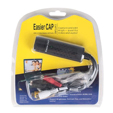 Capturadora Video Usb Easycap Easy Cap Externa Vhs A Dvd