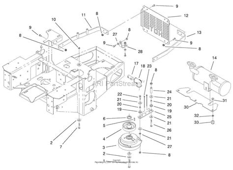 Exploring The Toro Model 20332 A Detailed Parts Diagram