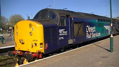 Lowestoft To Norwich Class 37s Locomotives Youtube