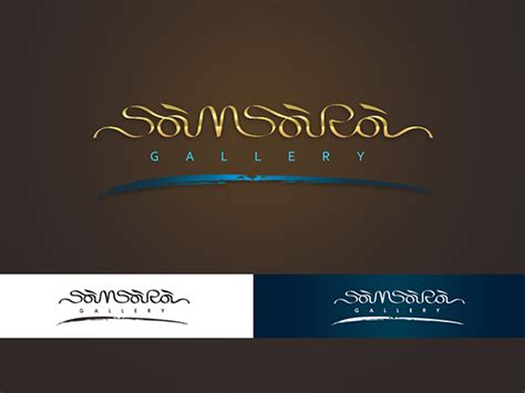 Samsara Gallery - Concept Logo Design on Behance